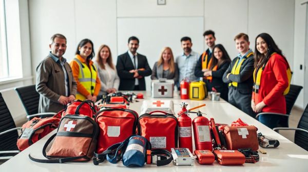 Les essentiels pour des équipements de secours adaptés aux employés